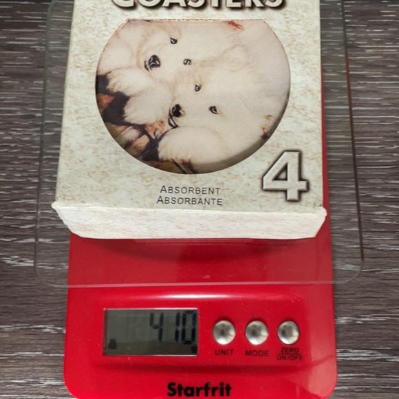 NATURESTONE Coasters Absorbent (Set of 4) Puppies - Picture 8 of 8